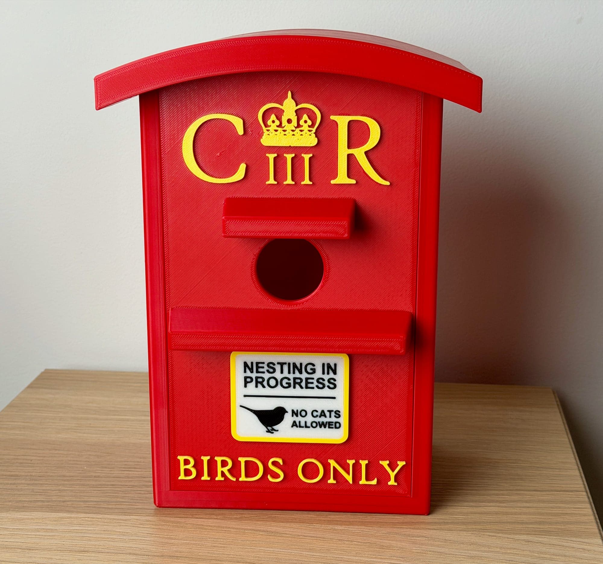 Postbox Bird Box